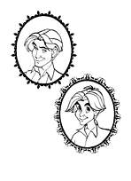 coloriage anastasia les portraits